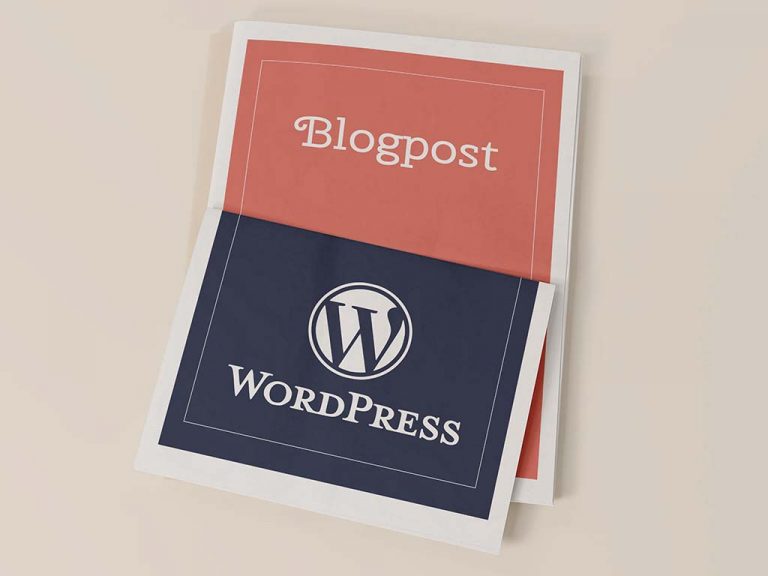 Blog Titelbild zum Thema Wordpress