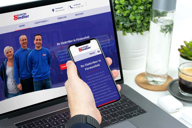 Responsive Webdesign Elektro Sindler